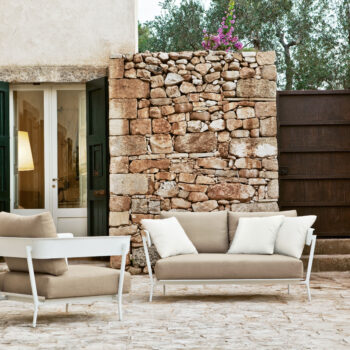 Armchair and 2 seater