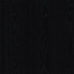 Open pore matt black ashwood