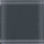 Smoked varnished grey glass