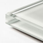 Oyster painted glass