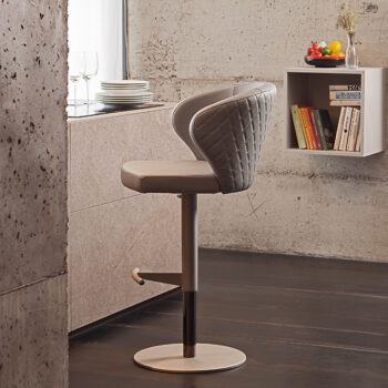 Doris Barstool Quilted