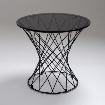 Tela Circular Lamp Table