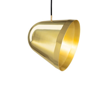Tilt Pendant Brass