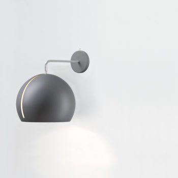 Tilt Globe Wall Black
