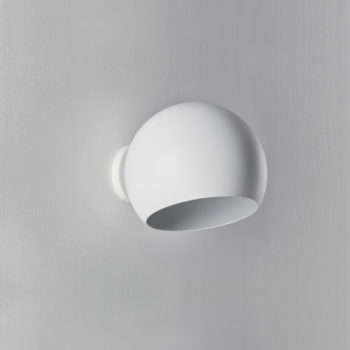 Tilt Globe Wall Short White