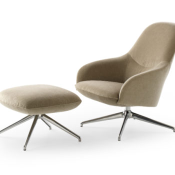 Lanah Armchair with Footstool