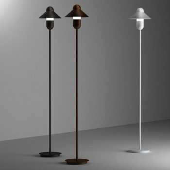 Capsule Hat Floor Lamp