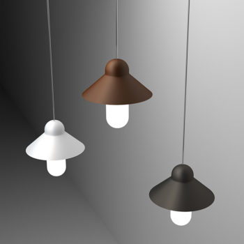 Capsule Hat Suspension Light