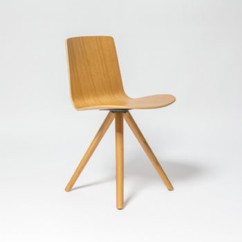 Lottus Wood Spin Chair