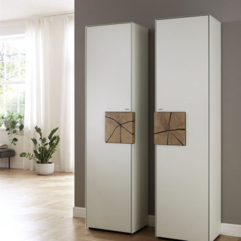 Caya Tall Cabinet White