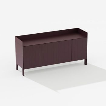 Sideboard raised edge
