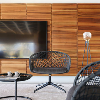 P47 Swivel Armchair