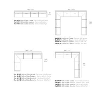 Frame Sofa Combinations