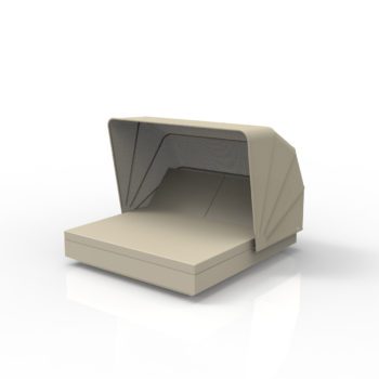 Vela Square Daybed with Sunroof