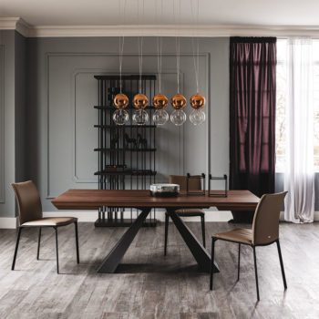 Eliot Wood Drive Table