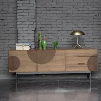 Green Wood Sideboard