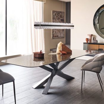 Lancer Moonglass Table